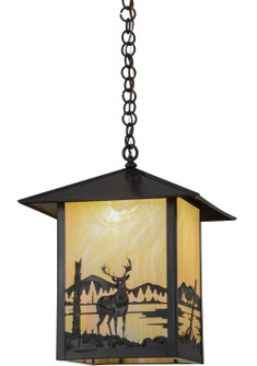 Seneca One Light Pendant in Craftsman Brown (57|96327)