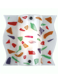 Metro Fusion One Light Wall Sconce in Nickel (57|83023) Metro Fusion One Light Wall Sconce in Nickel (57|83023)