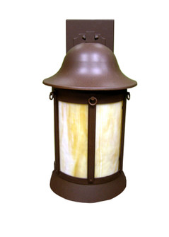 Bowler One Light Wall Sconce in Cafe Noir (57|82911)