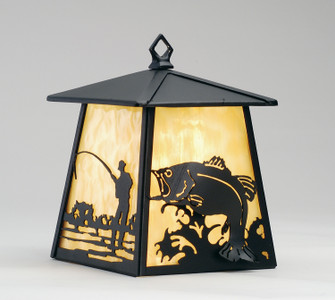 Fly Fishing Creek One Light Wall Sconce in Textured Black (57|82641) Fly Fishing Creek One Light Wall Sconce in Textured Black (57|82641)