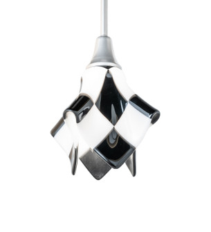Handkerchief One Light Mini Pendant in Brushed Nickel (57|82545)