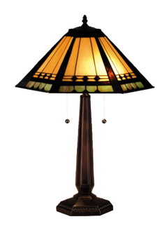 Albuquerque Two Light Table Lamp in Mahogany Bronze (57|82313)