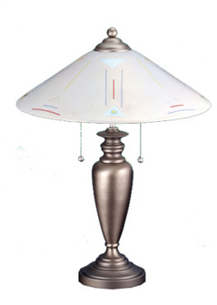Metro Fusion Two Light Table Lamp in Brushed Nickel (57|81327)