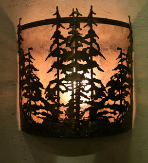 Tall Pines One Light Wall Sconce in Antique Copper (57|81261)