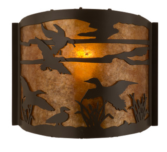 Ducks In Flight One Light Wall Sconce in Timeless Bronze (57|81076)