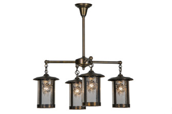 Fulton Four Light Chandelier in Antique BrassAntique Brass (57|81057)
