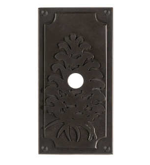 Spruce Pine Door Bell Cover in Craftsman Brown (57|79966)