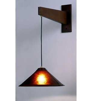 Mission One Light Wall Sconce in Rust (57|79791)
