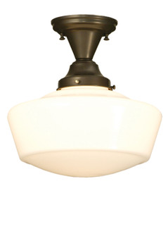 Revival One Light Semi-Flushmount in Craftsman Brown (57|78011)