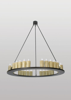 Deina 30 Light Chandelier in Wrought Iron (57|77808)
