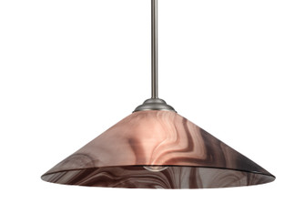 Chambord Swirl One Light Pendant in Brushed Nickel (57|74580)