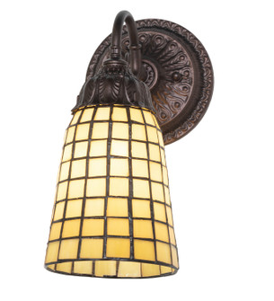 Geometric One Light Wall Sconce in Mahogany Bronze (57|74055)