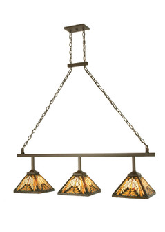 Nuevo Mission Three Light Island Pendant in Cafe Noir (57|73874)