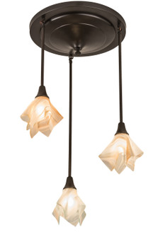 Metro Three Light Pendant in Craftsman Brown (57|72619)