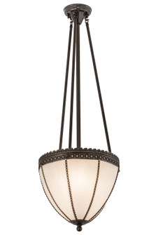 Shansky Two Light Inverted Pendant in Craftsman Brown (57|72607)