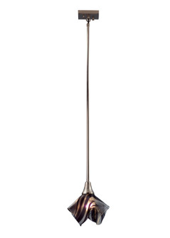 Handkerchief One Light Mini Pendant in Frosted Outside Brushed Nickel (57|72459)