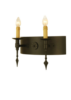 Warwick Two Light Wall Sconce in Dark Roast (57|71304)