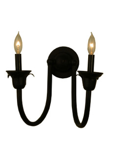 Dorset Two Light Wall Sconce in Dark Roast (57|71234)