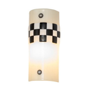 Metro Fusion One Light Wall Sconce in Nickel Powdercoat Nickel Powdercoat (57|71033)