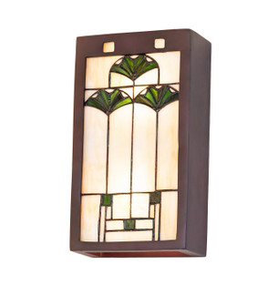 Ginkgo Two Light Wall Sconce in Mahogany Bronze (57|71008)