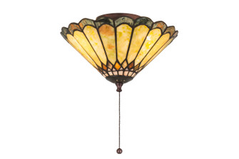 Carousel Three Light Flushmount in Mahogany Bronze (57|71007)
