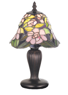 Begonia One Light Mini Lamp in Mahogany Bronze (57|70250)