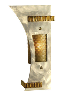 Sophia One Light Wall Sconce in Steel/Gold (57|69646)