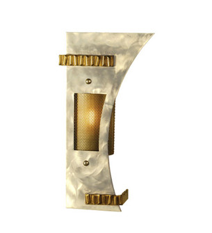 Sophia One Light Wall Sconce in Steel/Gold (57|69641)