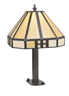 Geometric One Light Post Mount in Timeless Bronze (57|69292)