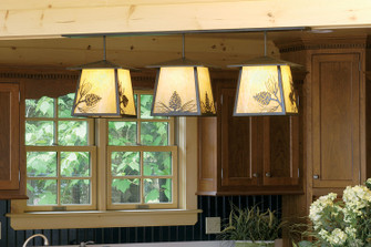 Stillwater Three Light Island Pendant in Timeless Bronze (57|67444)