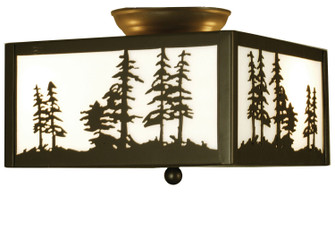 Tall Pines Two Light Flushmount in Timeless Bronze (57|67341)