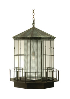Lighthouse One Light Pendant in Verdigris (57|66801)