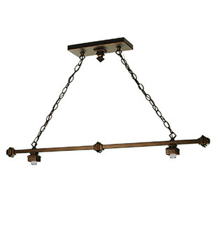 Island Pendant Hardware Two Light Island Pendant in Mahogany Bronze (57|66283)