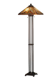 Nuevo Two Light Floor Lamp in Mahogany Bronze (57|66228)
