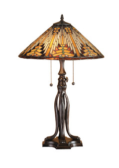 Nuevo Two Light Table Lamp in Mahogany Bronze (57|66224)