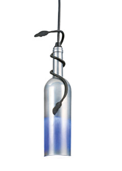 Tuscan Vineyard One Light Mini Pendant in Black Metal,Chrome (57|66137)