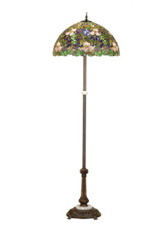 Trillium & Violet Floor Lamp in Mahogany Bronze (57|65445)