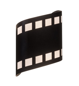 Tinseltown Two Light Wall Sconce in Textured Black (57|65295)