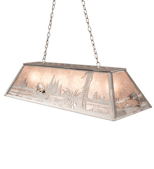 Leaping Trout Six Light Pendant in Steel (57|65178)