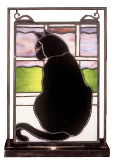 Cat in Window Mini Tabletop Window in Mahogany Bronze (57|56834)