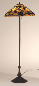 Jeweled Grape Three Light Floor Lamp in Antique (57|55961)
