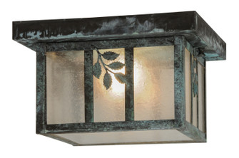 Hyde Park One Light Flushmount in Craftsman Verdigris (57|52816)