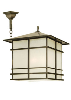 Tea House Four Light Pendant in Craftsman Brown (57|52378)