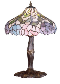 Wisteria One Light Accent Lamp in Beige Pink Pr Purple/Blue (57|52134)