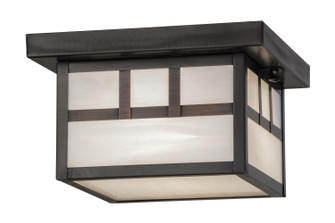 Hyde Park One Light Flushmount in Craftsman Brown (57|51890)