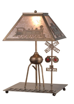 Train One Light Table Lamp in Antique Copper (57|51704)