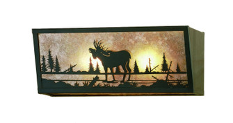 Moose Creek Two Light Wall Sconce in Craftsman Brown (57|51689)