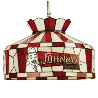 Personalized One Light Pendant in Brushed Nickel (57|51012)