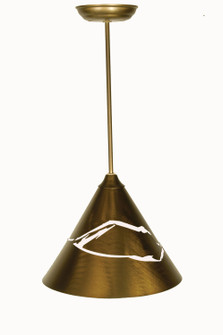 Cone One Light Pendant in Antique Copper (57|50919)