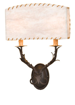 Ranchero Two Light Wall Sconce in Timeless Bronze,Custom (57|50679)